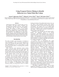 Using Frequent Pattern Mining to Identify Susan P. Imberman, Ph.D.