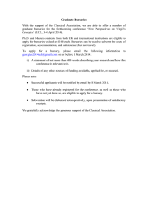 Graduate Bursaries