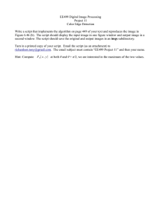 Color Edge Detection Project: Digital Image Processing