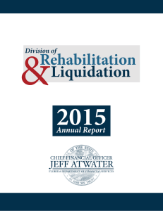 &amp; 2015 Rehabilitation Liquidation