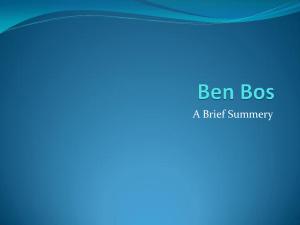 A Brief Summery