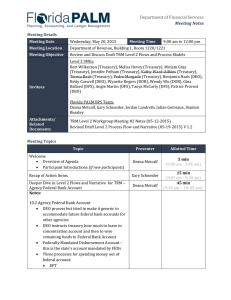 Department	of	Financial	Services Meeting	Notes