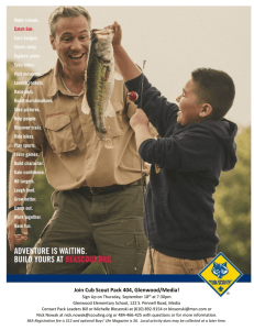 Join Cub Scout Pack 404, Glenwood/Media!