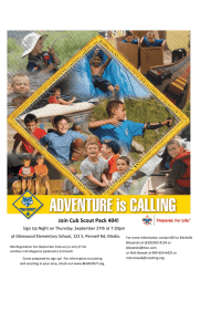 Join Cub Scout Pack 404!