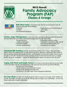Family Advocacy Program  (FAP)