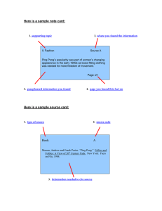 Here is a sample note card: