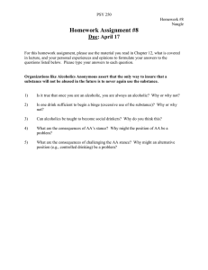 Homework Assignment #8 Due: April 17