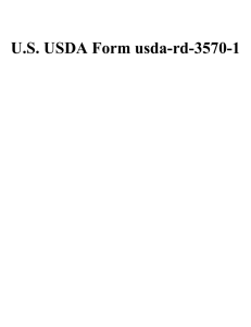 U.S. USDA Form usda-rd-3570-1