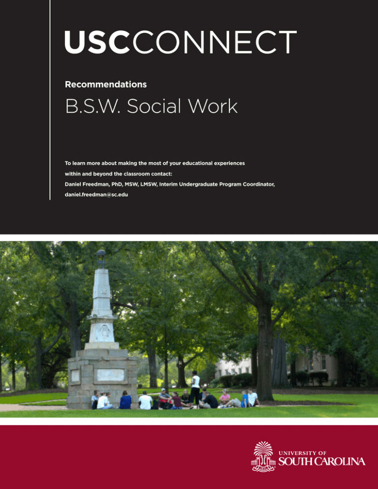 Usc Bsw Social Work Recommendations 4337