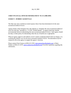 July 10, 2008  CHIEF FINANCIAL OFFICER MEMORANDUM  NO. 01 (2008-2009)
