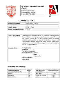 COURSE OUTLINE