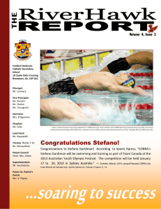 Cardinal Ambrozic School Newsletter: Volume 4, Issue 2