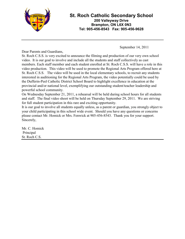 St. Roch Catholic Secondary School