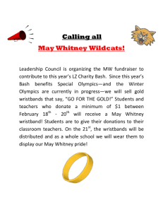 Calling all May Whitney Wildcats!