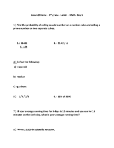iLearn@Home – 6 grade– Larkin – Math- Day 5