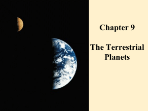 Chapter 9 The Terrestrial Planets