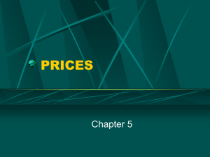PRICES Chapter 5