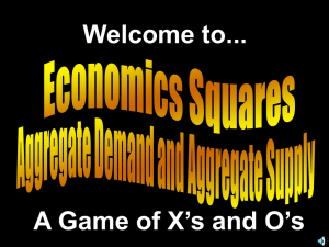 Welcome to... A Game of X’s and O’s