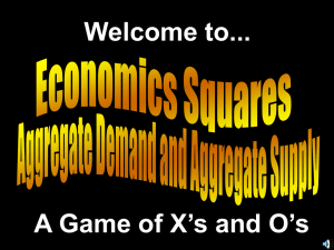 Welcome to... A Game of X’s and O’s