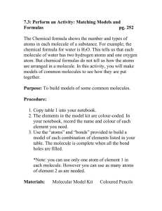 7.3: Perform an Activity: Matching Models and Formulas  pg. 252