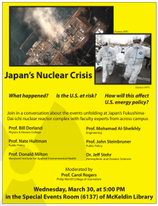 Japan’s Nuclear Crisis What happened? Is the U.S. at risk?