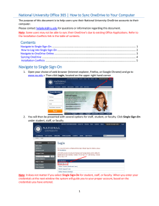 National University Office 365 | How to Sync OneDrive to...
