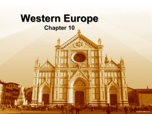 Western Europe Chapter 10