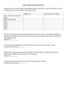 Topic 5 Math Enrichment Project