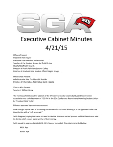 Executive Cabinet Minutes 4/21/15