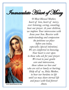Immaculate Heart of Mary