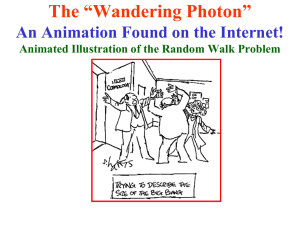 The “Wandering Photon” An Animation Found on the Internet!