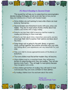 All About Reading in Second Grade