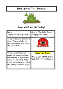 Hello from Mrs. Helman  Look what we did today! Date: