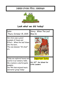 Hello from Mrs. Helman  Look what we did today! Date: