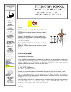 + ` `Family Advent Mass