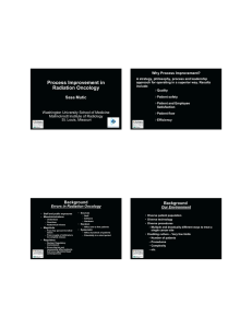 Process Improvement in Why Process Improvement?