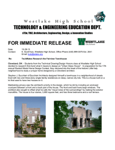 W e s t l a k e   ...  TECHNOLOGY &amp; ENGINEERING EDUCATION DEPT. FOR IMMEDIATE RELEASE