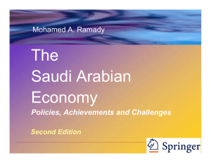 The Saudi Arabian Economy Policies, Achievements and Challenges