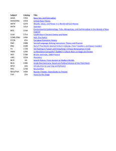 Subject Catalog Title AAAS