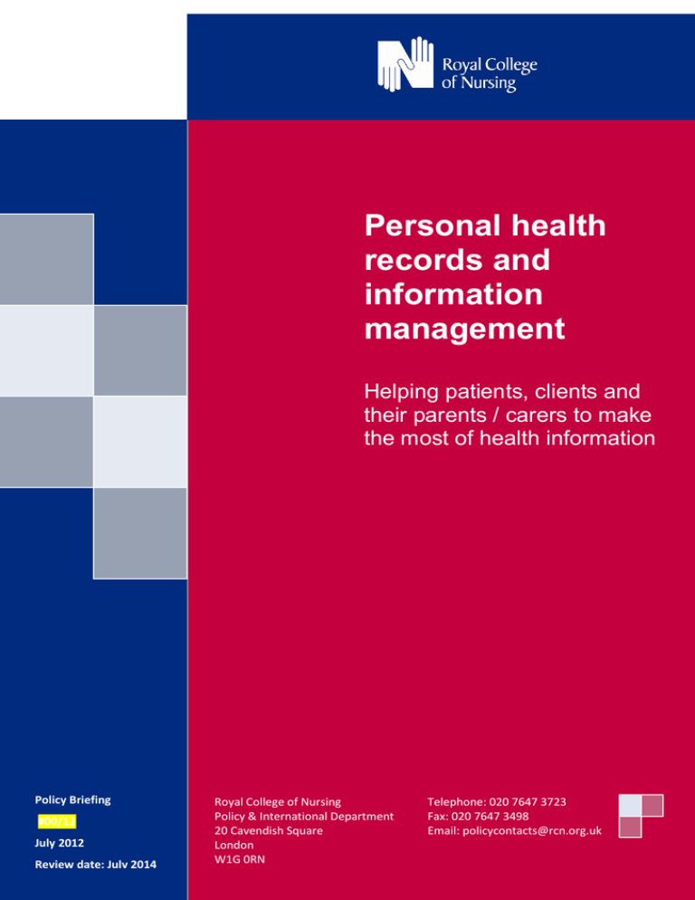 personal-health-records-and-information-management