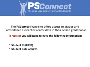 • Connect attendance as teachers enter data in their online gradebooks. To register