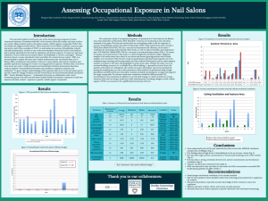 Assessing Occupational Exposure in Nail Salons