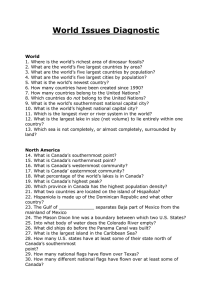 World Issues Diagnostic