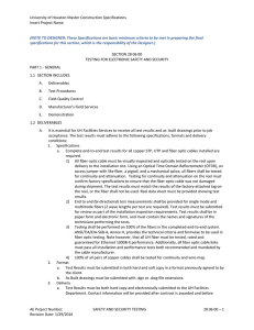UH Safety & Security Testing Specs: Electronic Systems
