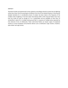 ABSTRACT: Theoretical studies and experimental surveys related to overvoltage induced on...