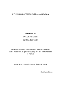 61 SESSION OF THE GENERAL ASSEMBLY
