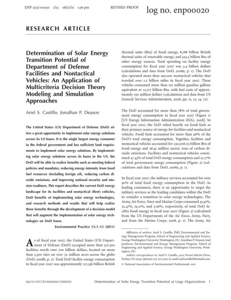 solar energy research article