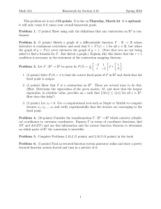 Math 214 Homework for Section 2.10 Spring 2016