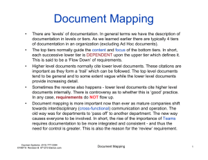 Document Mapping