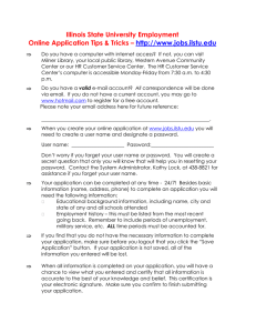 Illinois State University Employment Online Application Tips &amp; Tricks –